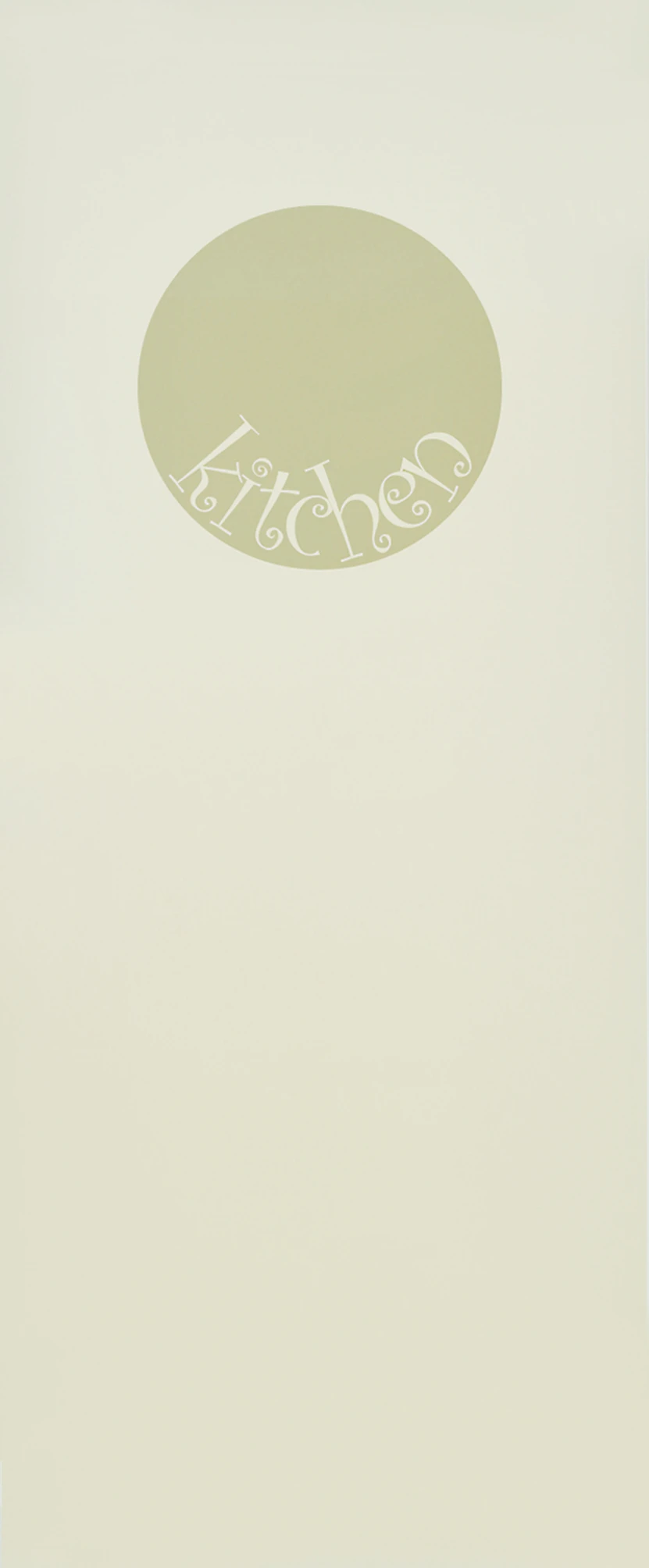 Pendeltür aus Glas mit Motiv Porthole als moderne Innentür