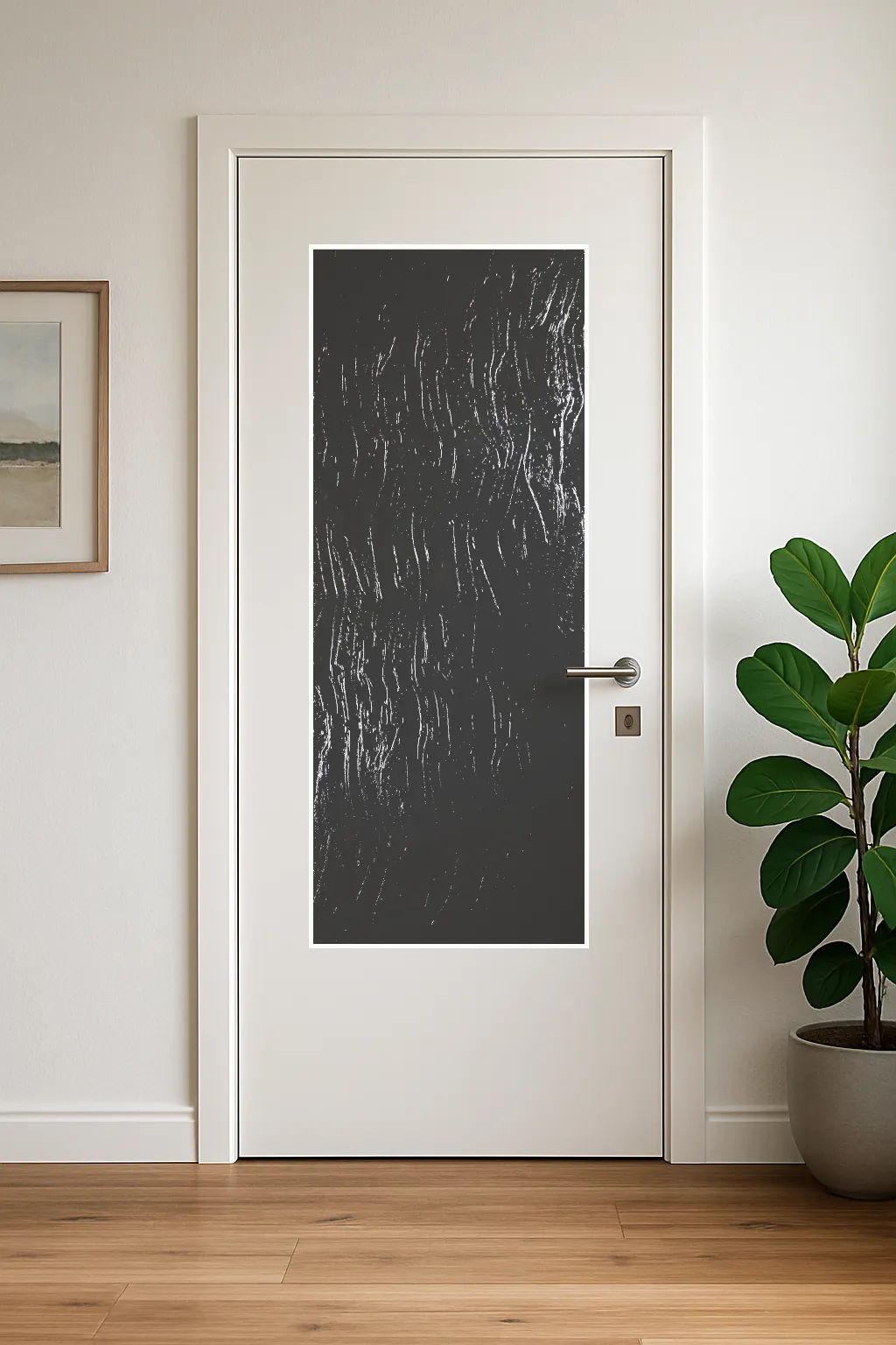 Glaseinsatz aus ESG Designglas 4 mm Gothic für Türen nach Maß