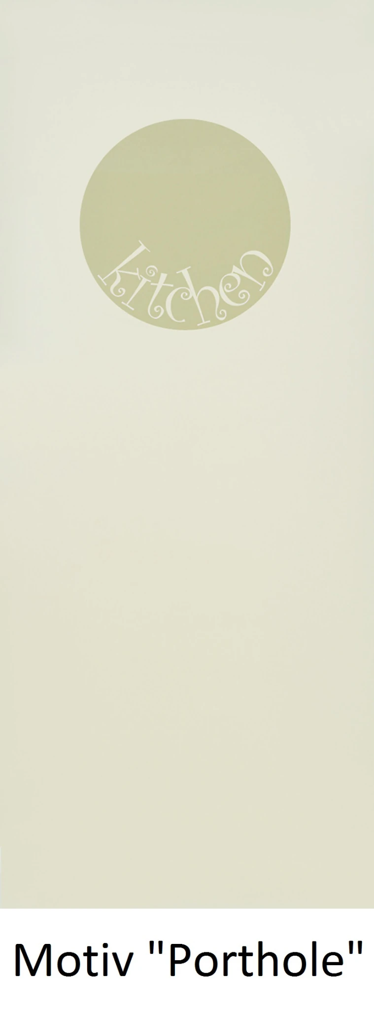 Schiebetür aus ESG Klarglas 8 mm mit Sandstrahlmotiv Porthole für Innenräume nach Maß gefertigt