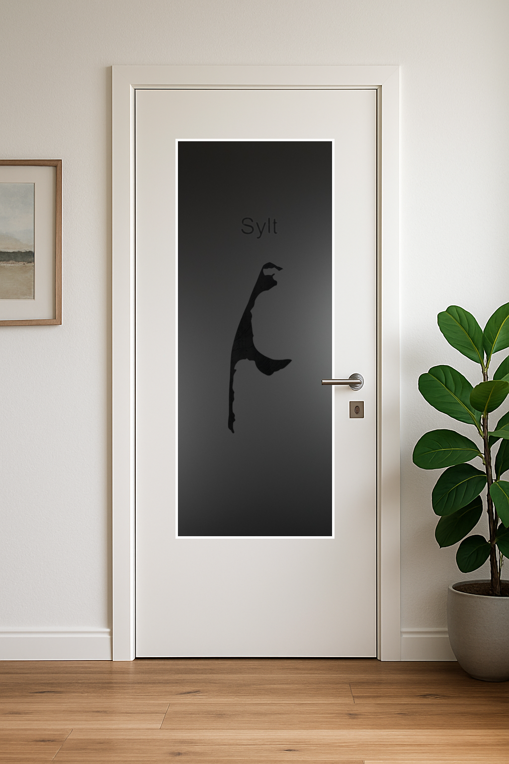 Glaseinsatz Motiv  "Sylt" 