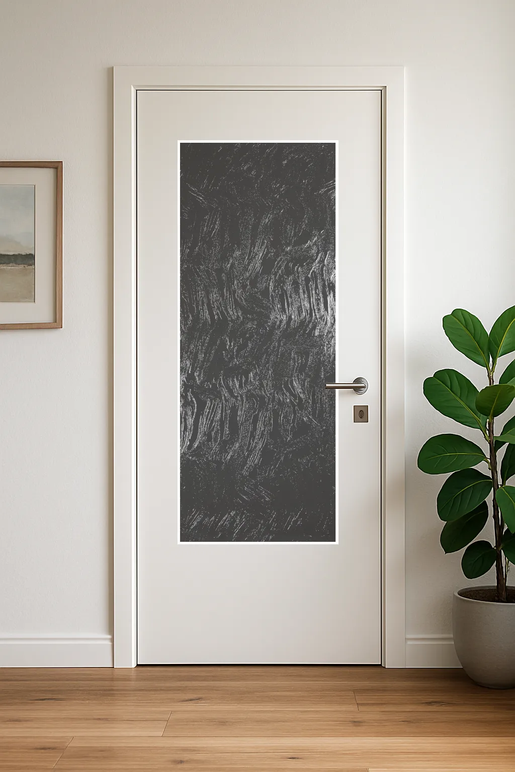 Glaseinsatz aus ESG Designglas 4 mm Barock für Türen nach Maß