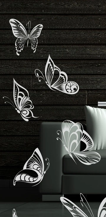 Glaseinsatz aus ESG Klarglas 4 mm mit Lasermotiv MG 3.2073 für Türen nach Maß