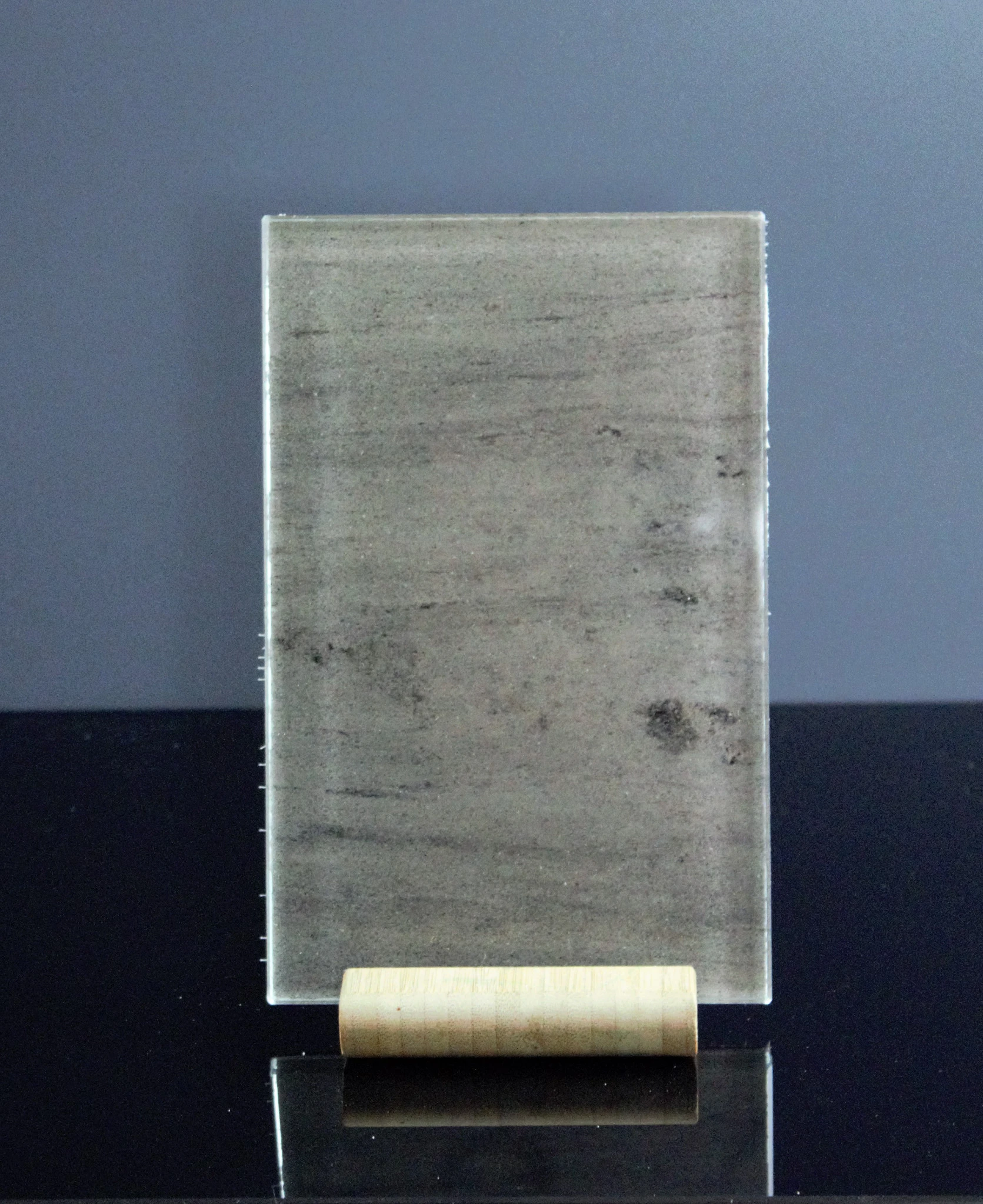 Küchenrückwand aus ESG Glas mit Marmoroptik Gray Cararra in 4 mm, 6 mm oder 8 mm nach Maß gefertigt