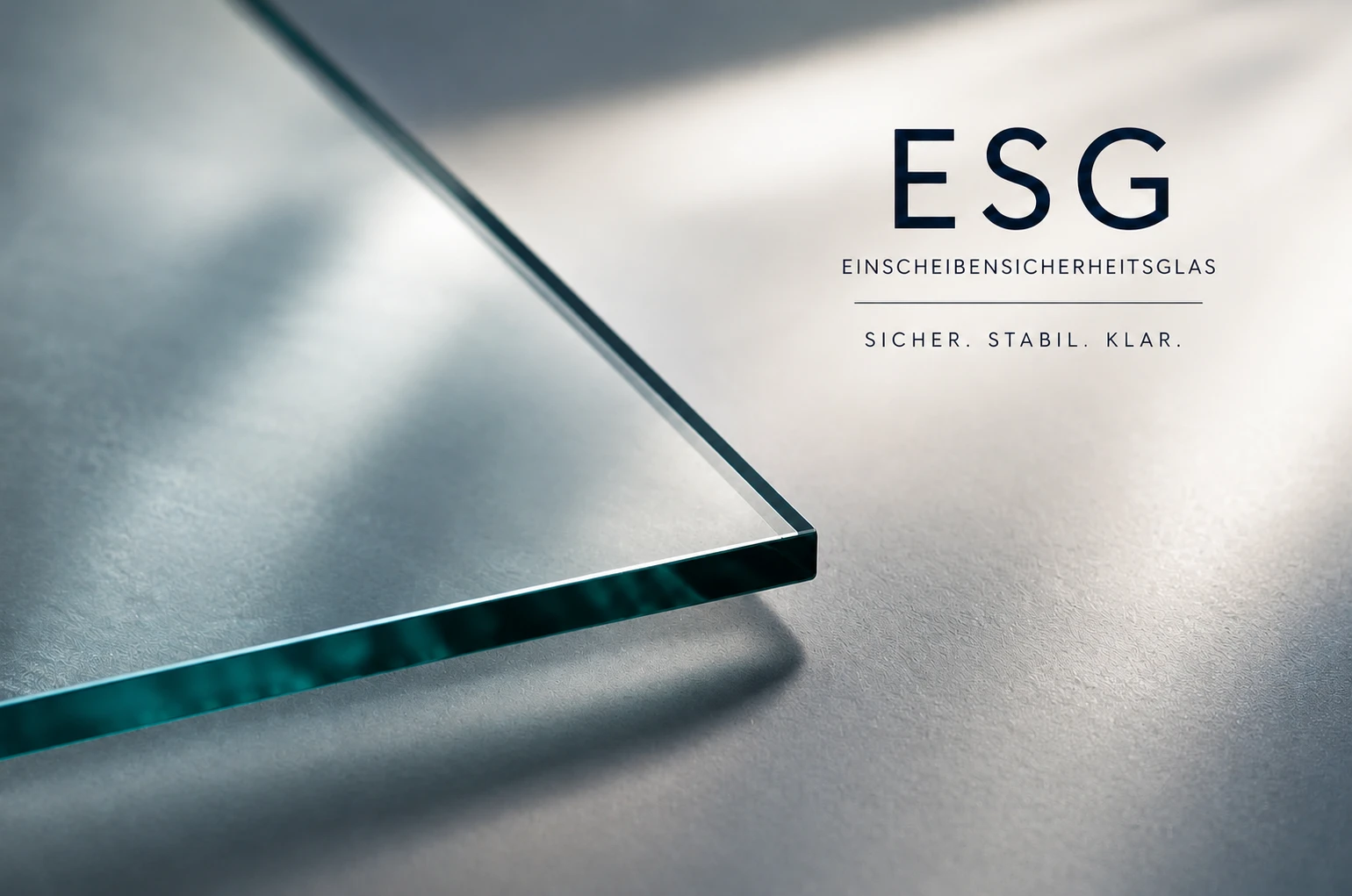 Klares ESG Einscheibensicherheitsglas 4 mm nach Maß gefertigt