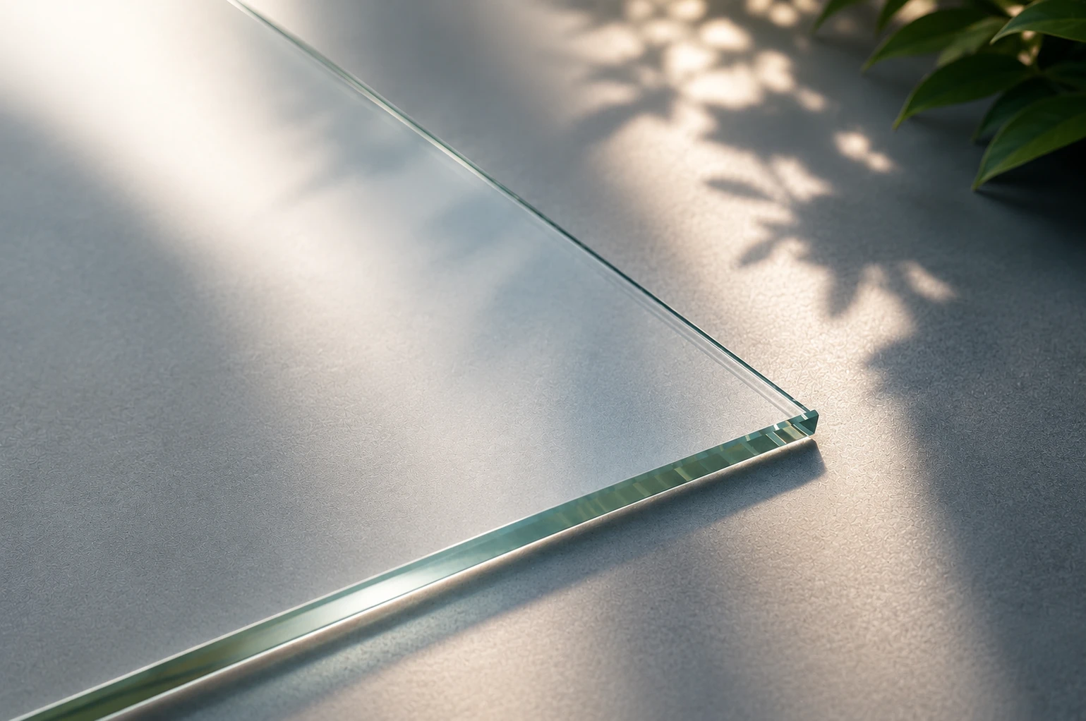 ESG Weißglas Einscheibensicherheitsglas 4 mm nach Maß gefertigt