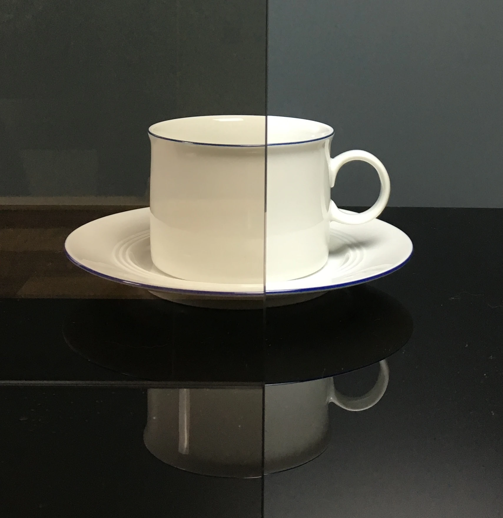 Glaseinsatz aus ESG bronze 4 mm für Türen nach Maß